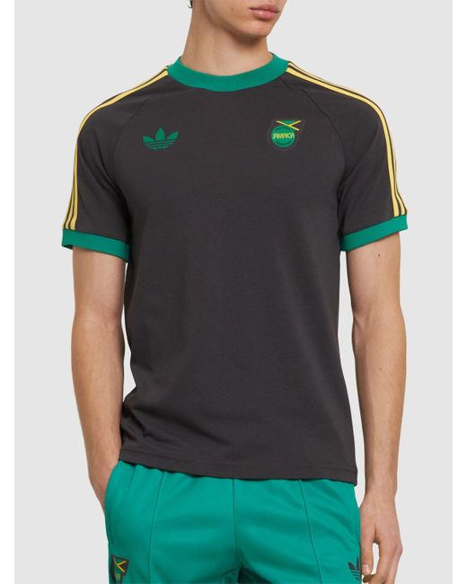 T-shirt jamaica Adidas Originals pour homme en coloris Black