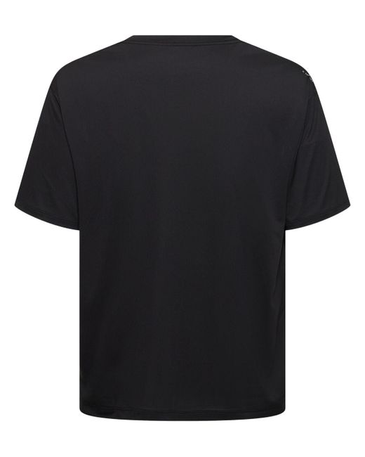 T-shirt en tissu technique auralite Satisfy pour homme en coloris Black