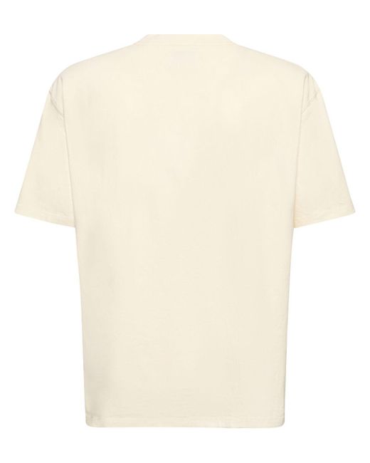 Rhude White Rossa Cotton T-Shirt for men