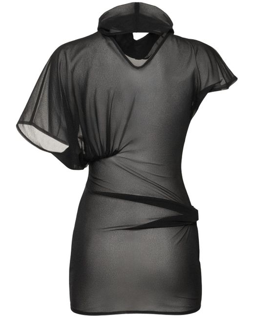 Rick Owens Lilith Sheer Top Black
