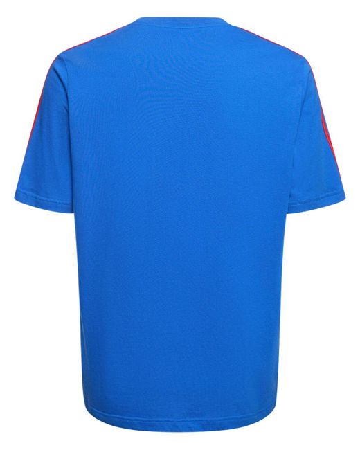 Camiseta de algodón Adidas Originals de hombre de color Blue