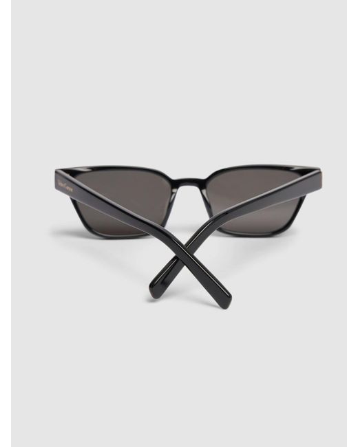 Velvet Canyon Gray The Visionary Squared Acetate Sunglasses