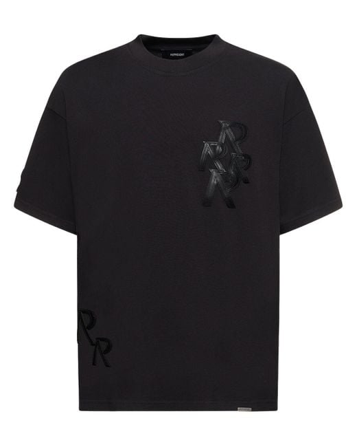 Represent T-shirt Aus Baumwolle Mit Logo in Black für Herren