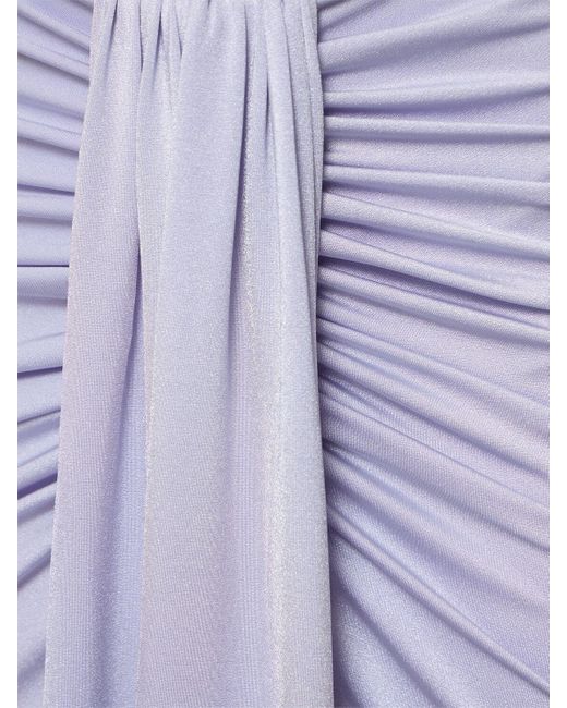 Baobab Purple Trägerloses Kleid Mit Ausschnitten "giselle"