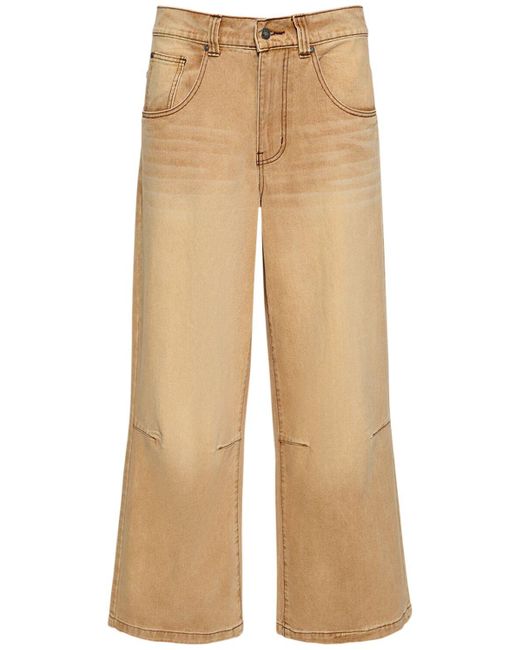 Jaded London Natural Colossus Sand Low Rise Jeans for men