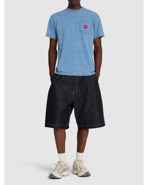 Homme T-Shirt En Jersey Ingo Carhartt pour homme en coloris Blue