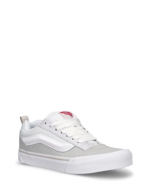 Vans White Sneakers "knu Skool"
