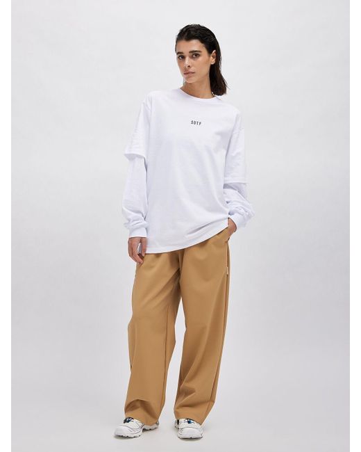 Sotf ダブルスリーブtシャツ White