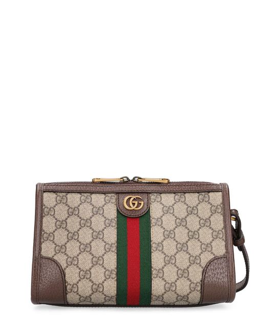 Gucci Gray Gg Supreme Messenger Bag for men