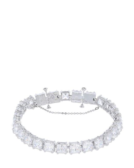 Swarovski Millenia Bracelet Unique in Crystal/Silver (White) Lyst