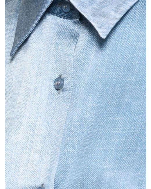 Donna Camicia di Ermanno Scervino in Blue