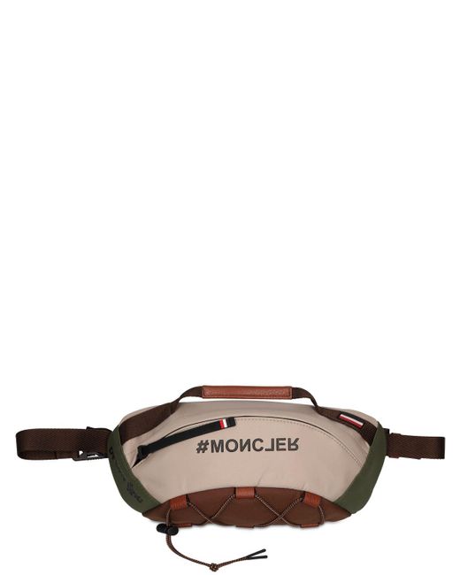 Nylon belt bag 3 MONCLER GRENOBLE en coloris Brown
