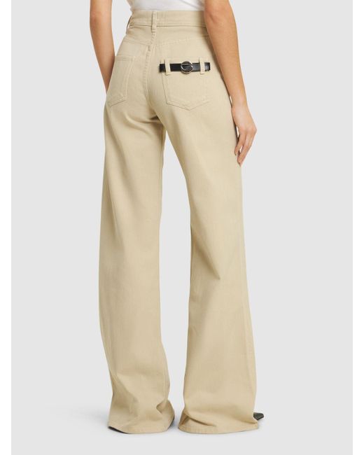 Coperni Natural Weite Jeans Aus Denim
