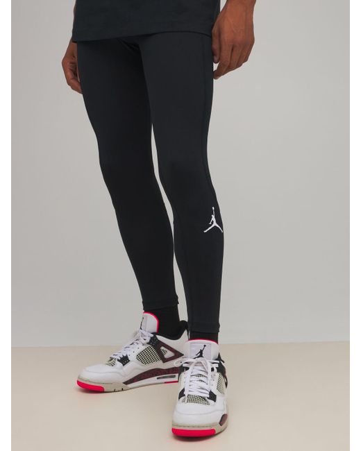 Nike Jordan Dri-fit 3/4 Tights in Black for Men | Lyst Australia