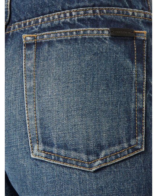 Saint Laurent Blue Denim-jeans "neo Clyde"