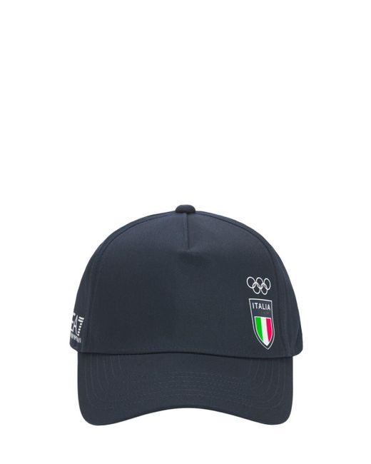 EA7 Blue Italia Olympic Team Cap for men