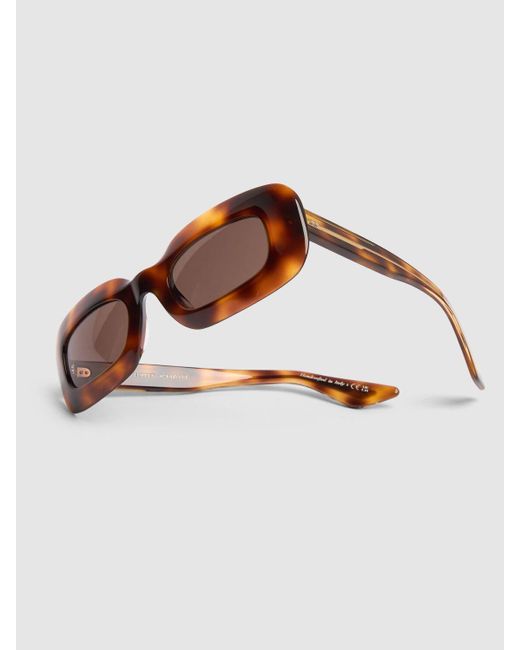 Khaite Brown X Oliver Peoples Sunglasses