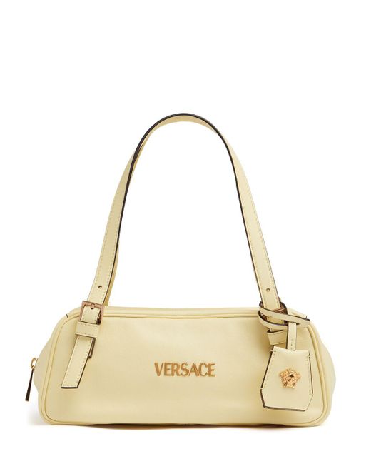Versace Natural Tag Bowling Schultertasche