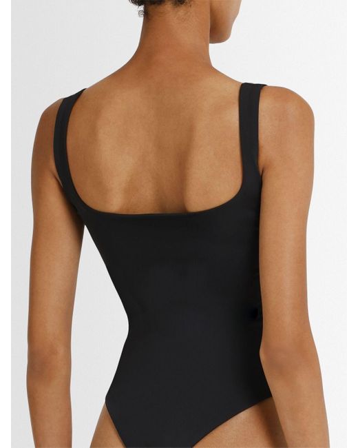 Entire studios Black Damen Body Mit Eckigem Ausschnitt