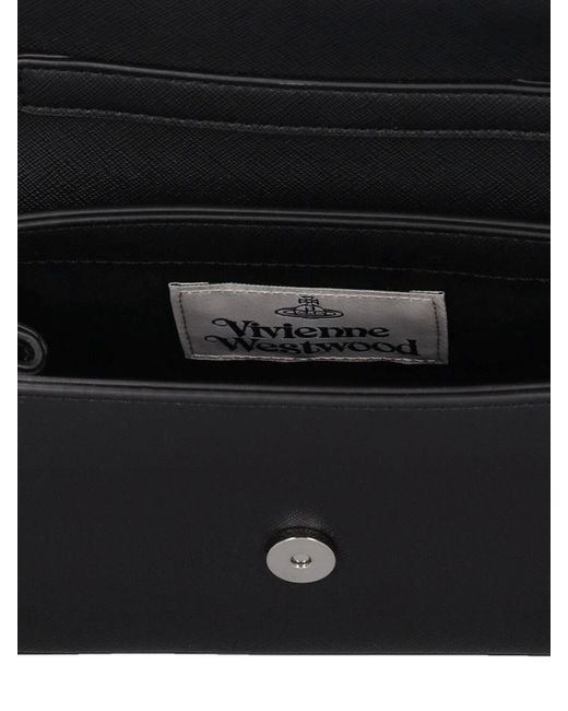 Petit sac porté épaule en simili-cuir hazel Vivienne Westwood en coloris Black