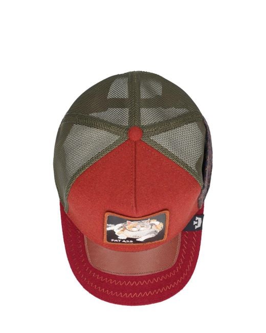 Goorin Bros Red Freshman Fifteen Trucker Hat for men