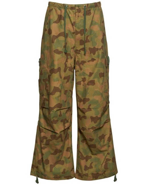 Jaded London Oversize Camo Military Cargo Pants in Green for Men Lyst