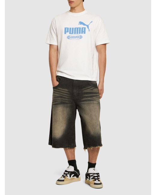 PUMA White Kidsuper Studios Logo T-shirt for men