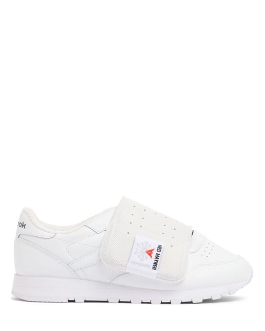 Reebok White Hed Mayner Classic Sneakers for men