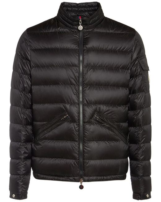 Moncler Agay Archivio Down Jacket in Black for Men | Lyst