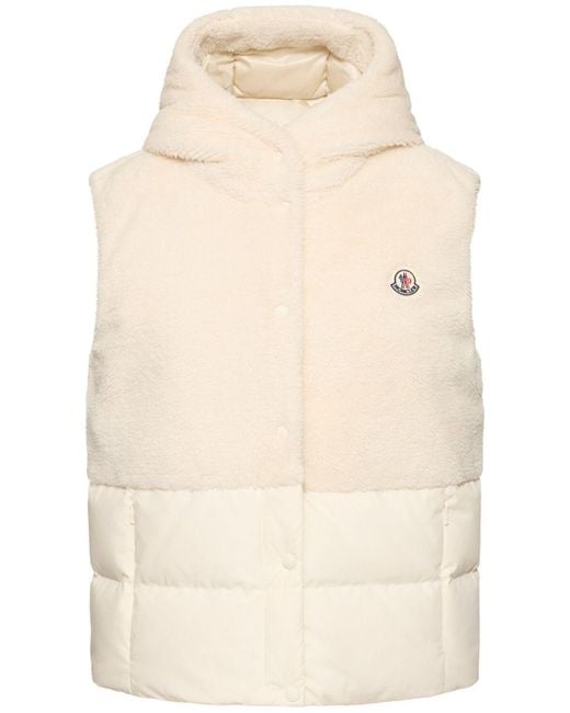 Moncler Teddy Capsule Floyダウンベスト Natural