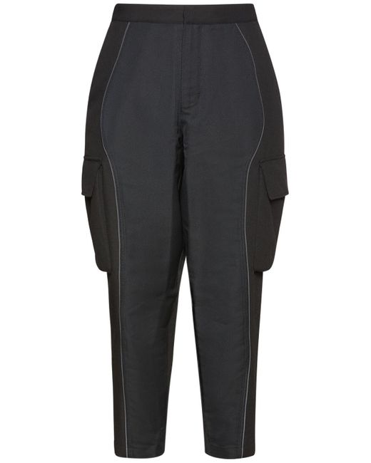 Ferrari Carbon Fiber Blend Cargo Pants in Black for Men Lyst