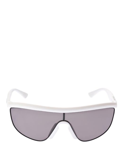 Bottega Synthetic Bv1115s Shield Mask Acetate Sunglasses in