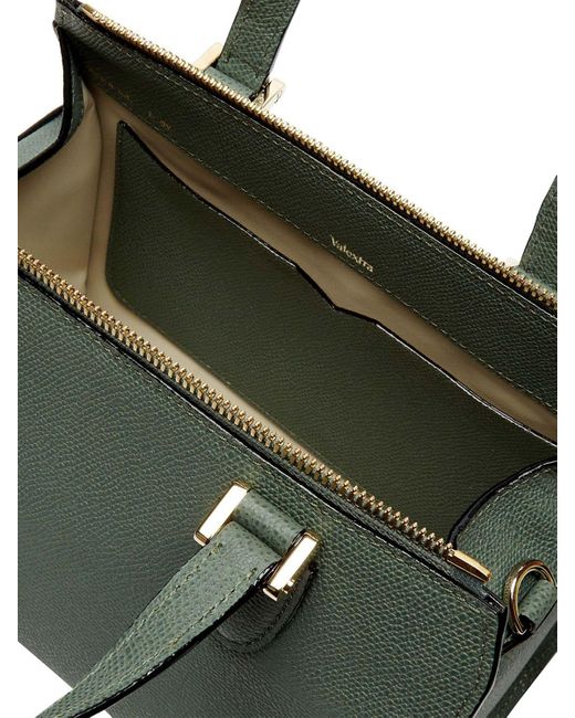 Valextra Mini Babila Top Handle Bag In Gold | ModeSens