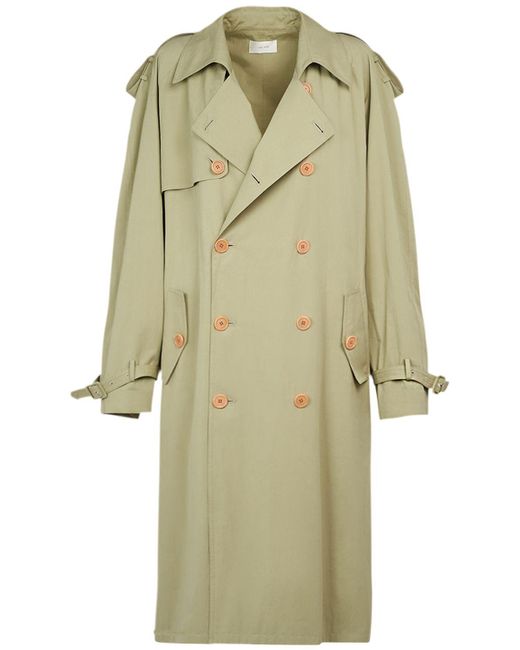 Trench-coat en gabardine de coton june The Row en coloris Natural