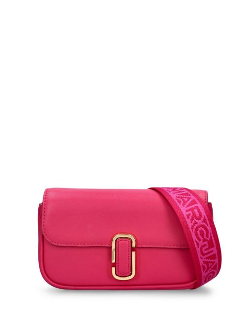 Marc Jacobs Pink The Mini Soft Leather Shoulder Bag