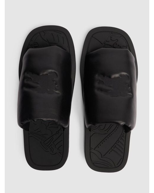 Sandales en cuir mf ms16 Burberry pour homme en coloris Black