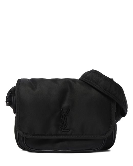 Petite sacoche en nylon niki Saint Laurent pour homme en coloris Black