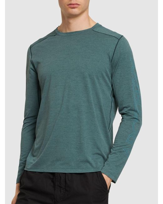 Arc'teryx Green Cormac Arc'word Long Sleeve T-shirt for men