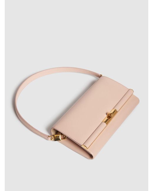 Dolce & Gabbana Pink Damen Brieftasche Aus Palmellato-Leder „Marlene“
