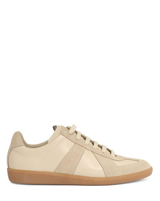 Maison Margiela Natural Replica Leather Sneakers for men
