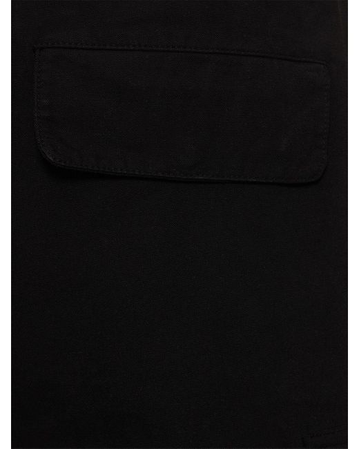 Pantaloni cargo larghi in tela di cotone di Our Legacy in Black da Uomo