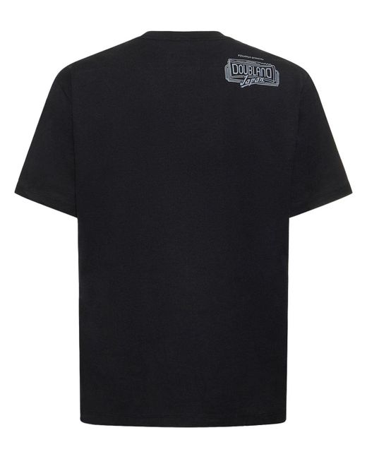 Doublet Black Today Cotton T-shirt for men