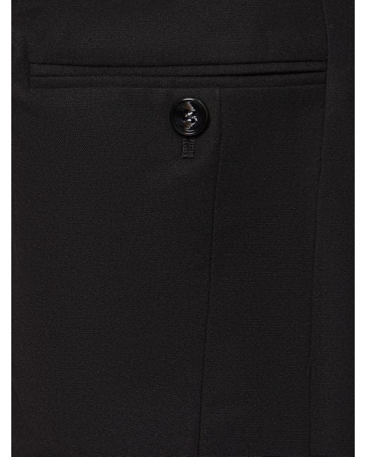 Ann Demeulemeester Sady スリムビスコースブレザー Black
