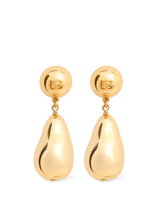 Dolce & Gabbana ペンダントピアス Metallic