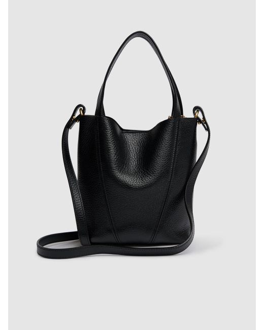 Chloé Small Chloe Spin グレインレザーバッグ Black