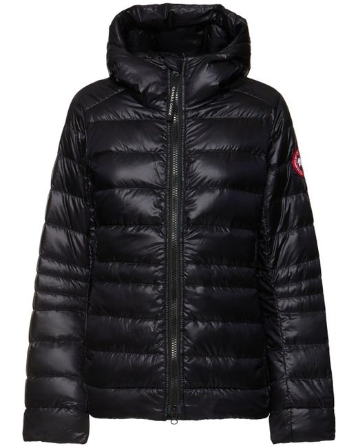 Canada Goose Black Cypress Recycled Nylon Down Jacket