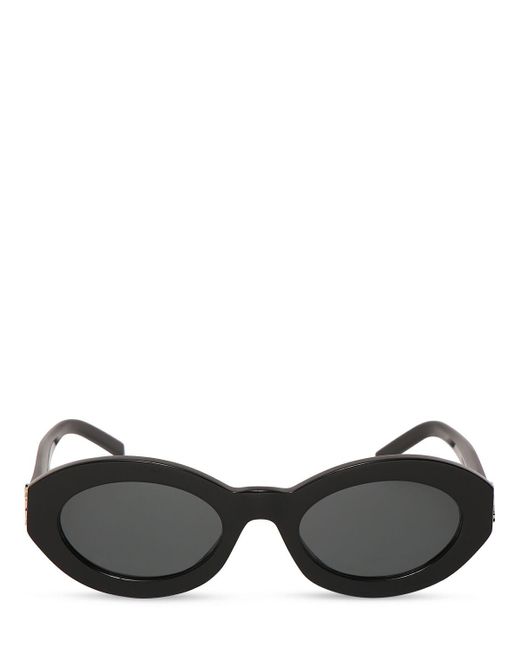 Saint Laurent Black Sl M136 S Monogram Acetate Sunglasses