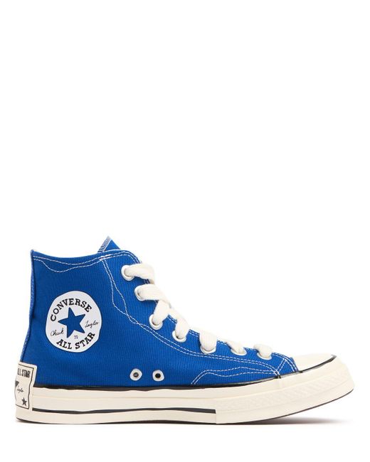 Converse Blue Chuck 70 Sketch Hi Sneakers for men