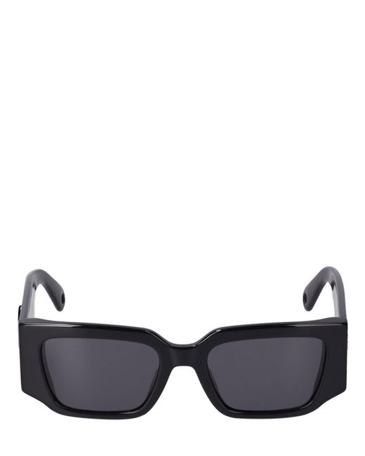 Lanvin Black Acetate Sunglasses