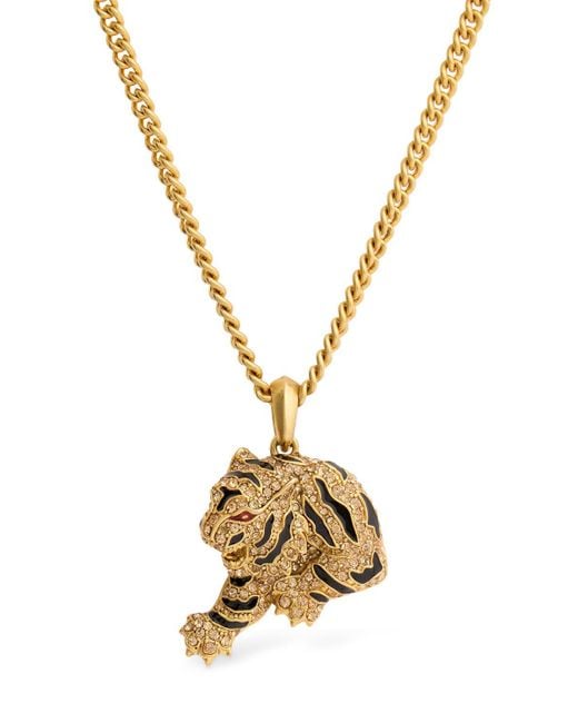 Roberto Cavalli Metallic Halskette "roar"